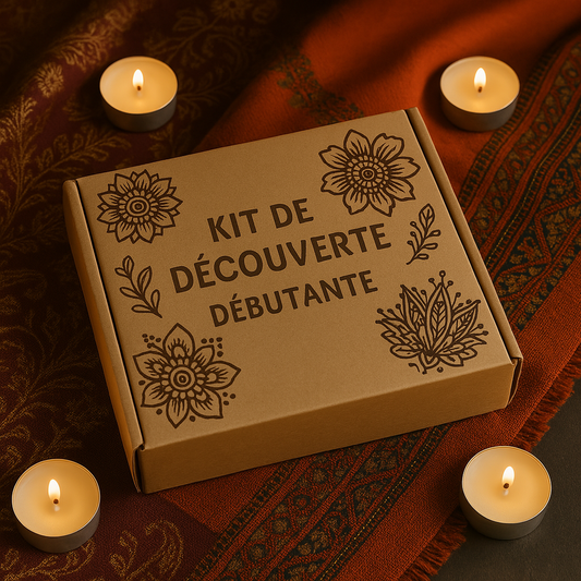 Kit Découverte Débutante – Henné main 100% naturel, prêt à l’emploi